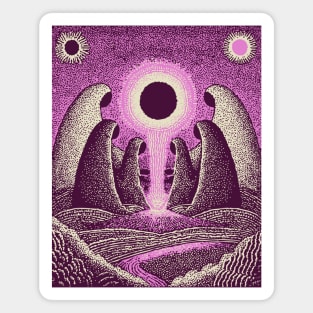 Cosmic Witches - The Weavers of Fate Magnet